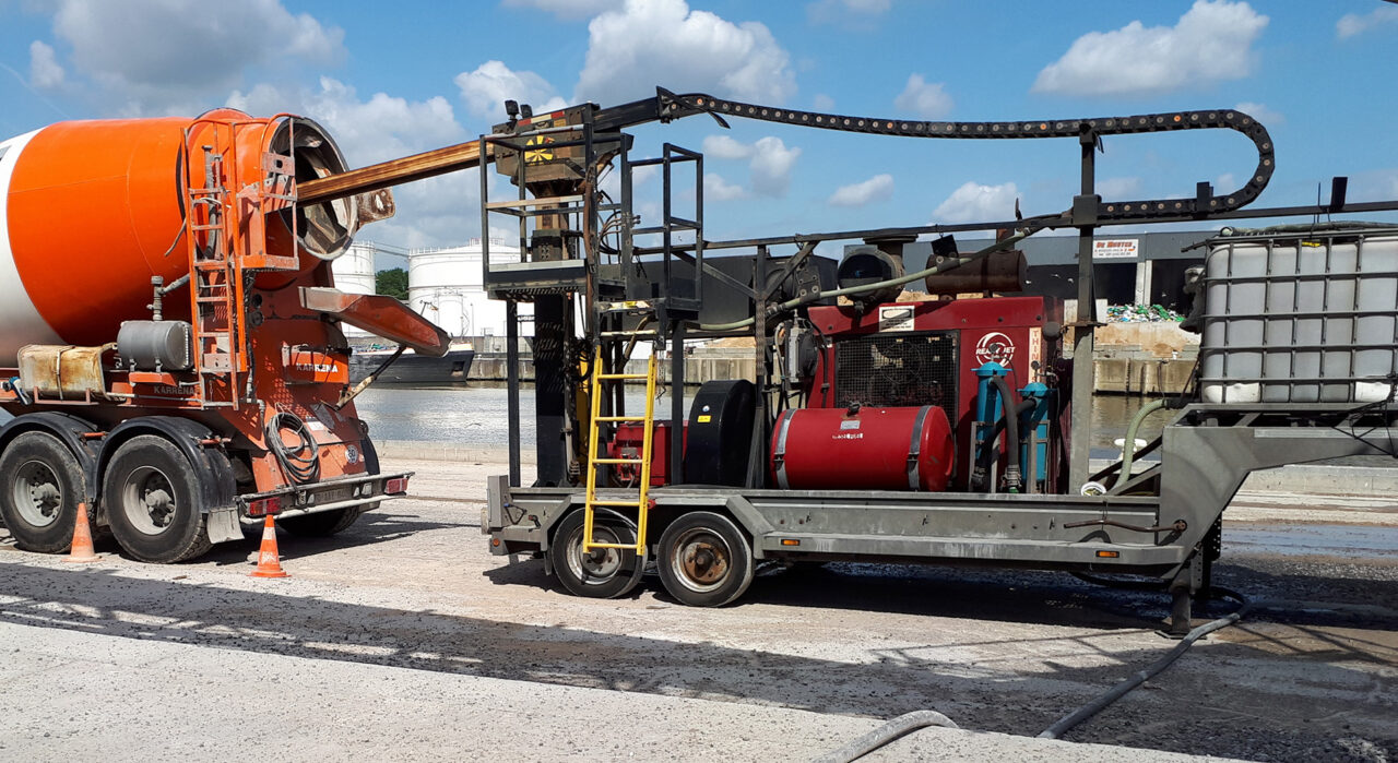 About Blascon Concrete Mixertruck Drum Cleaning